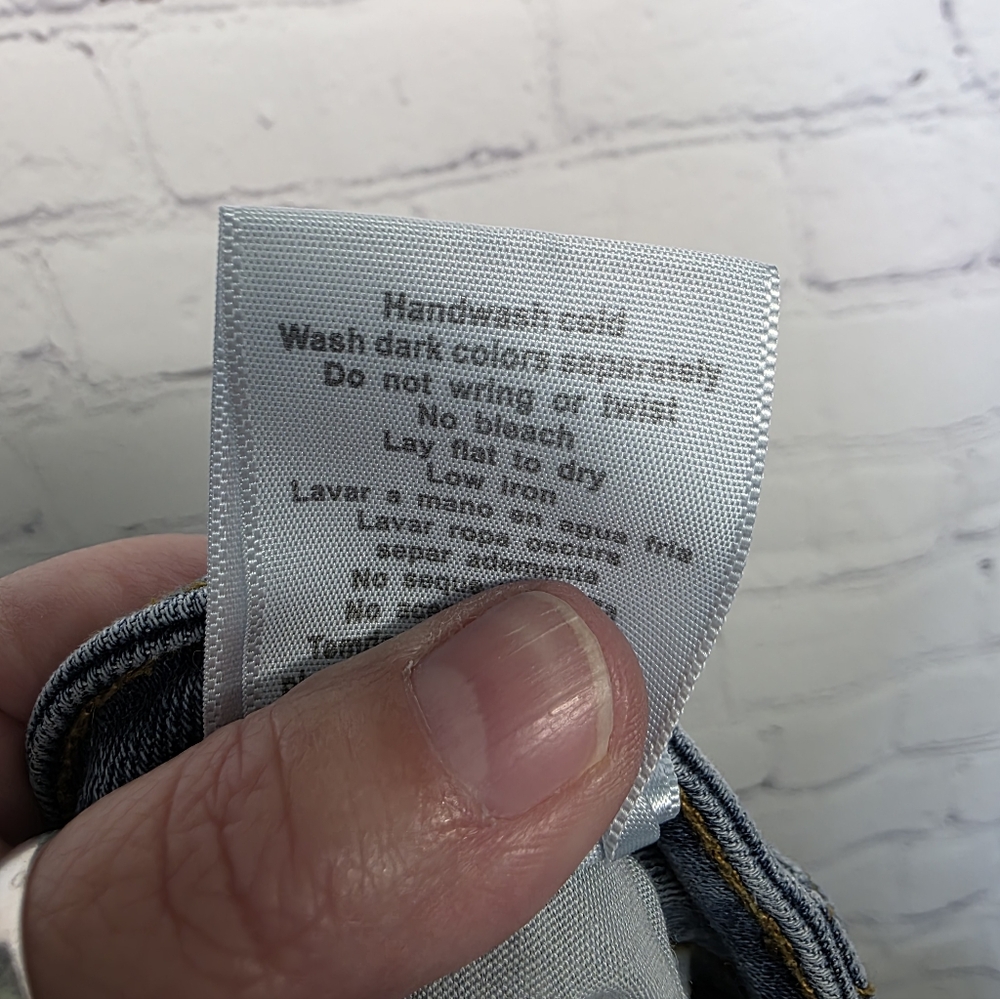 Judy Blue /  Abbey Relaxed Fit Blue Denim Jeans - Picture 8 of 8